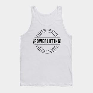 ¡POWERLIFTING! Tank Top